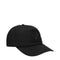 Valentino Garavani Black Cotton Caps (Baseball Hat)