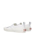 Valentino Garavani White Fabric Slip-On Loafers