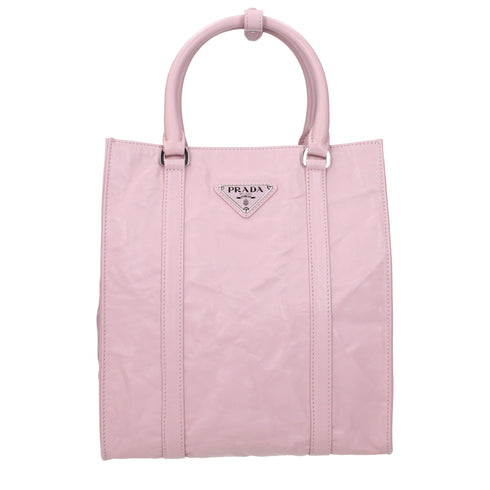 Prada Pink Leather Handbags