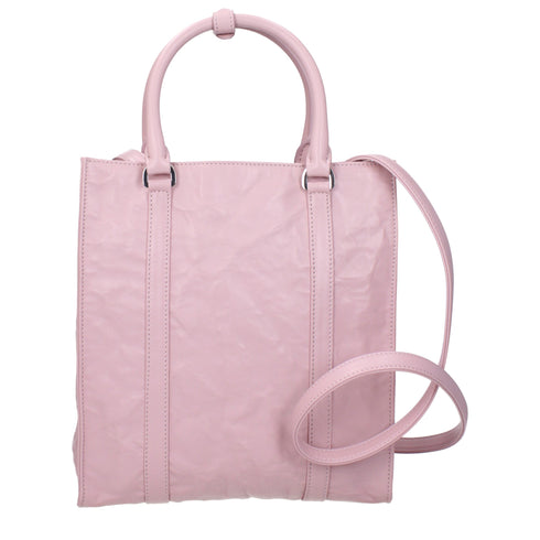 Prada Pink Leather Handbags