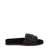 Chloé Women's Black Leather Braided Slippers – Casual Flat Sandals