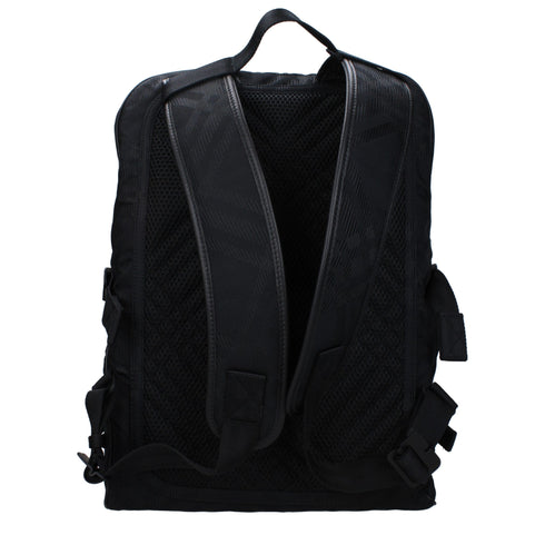 Burberry Black Fabric Backpacks