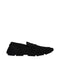 Dolce & Gabbana Black Leather Slip-On Loafers