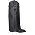Givenchy Boots Black Leather Wedge Women’s Footwear