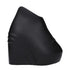 Givenchy Black Rubber Platform Wedge Sandals for Women