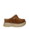 Givenchy Women's Slippers | Brown Suede Leather Platform Clogs