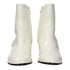 Celine Ankle Boots in Beige Patent Leather Mid Heel - Women’s