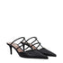 Valentino Garavani Black Leather Heels – Strappy Stiletto Sandals for Women