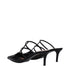 Valentino Garavani Black Leather Heels – Strappy Stiletto Sandals for Women