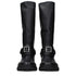 Burberry Boots Black Leather Chunky Sole Women’s