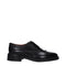 Valentino Garavani Black Leather Oxfords And Derbies
