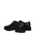 Valentino Garavani Black Leather Oxfords And Derbies