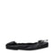 Jacquemus Black Leather Ballet Flats