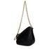 Burberry Small Knight Shoulder Bag Black Leather for Women