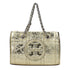 Tory Burch Handbag in Gold Leather with Metallic Effect for Women