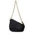 Burberry Small Knight Shoulder Bag Black Leather for Women