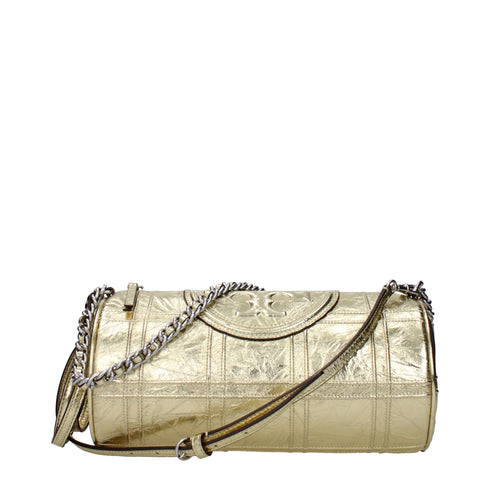 Tory Burch Shoulder Bag in Gold Leather for Women