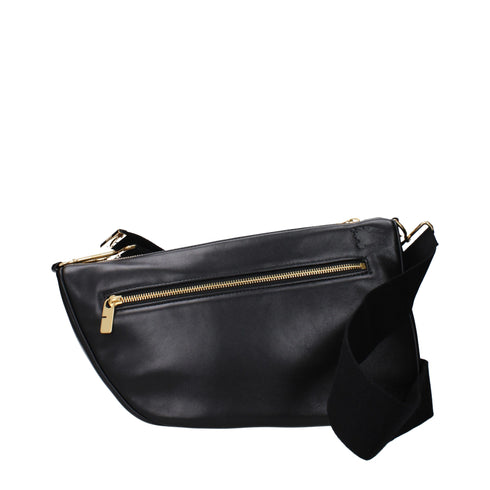 Burberry Crossbody Bag in Black Leather Adjustable Strap for Women