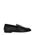 Dolce & Gabbana Black Leather Slip-On Loafers