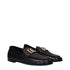 Dolce & Gabbana Black Leather Slip-On Loafers
