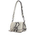 Tory Burch Shoulder Bag in White Python-Effect Leather for Women
