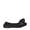 Miu Miu Flats Black Soft Leather Women’s Shoes