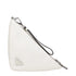 Prada Triangle White Leather Clutch Bag for Women