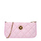 Versace Pink Fabric Shoulder Bags