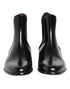 Dolce & Gabbana Black Chelsea Slip On Mid Calf Boots Shoes