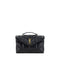 Saint Laurent Loulou Puffer Toy Shoulder Bag in Black Lambskin for Women