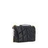 Saint Laurent Loulou Puffer Toy Shoulder Bag in Black Lambskin for Women