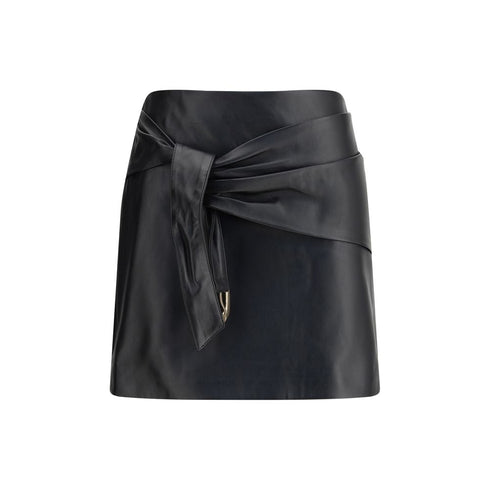 Versace Lambskin Miniskirt