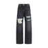 Versace Cut-Out detail Jeans