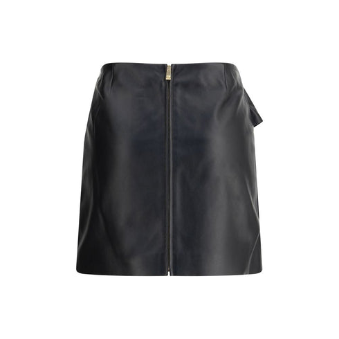 Versace Lambskin Miniskirt