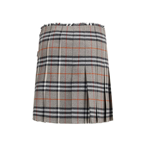 Burberry Check Archive wool Miniskirt