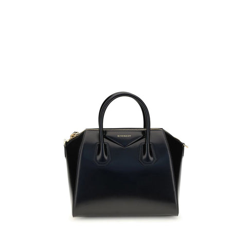 Givenchy Antigona Small Handbag in Black Calf Leather – Women