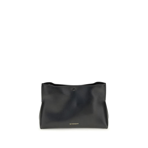 Givenchy Black Calfskin Leather Day Clutch Bag for Women