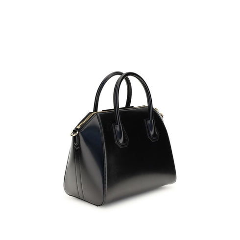 Givenchy Antigona Small Handbag in Black Calf Leather – Women
