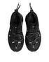 Dolce & Gabbana Black Low Top Lace Up Trekking Sneakers Shoes