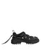 Dolce & Gabbana Black Low Top Lace Up Trekking Sneakers Shoes