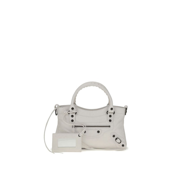Balenciaga Le City First Handbag White Lambskin Leather Women’s
