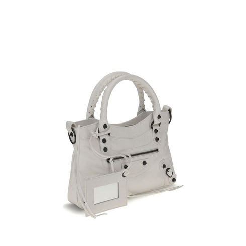 Balenciaga Le City First Handbag White Lambskin Leather Women’s