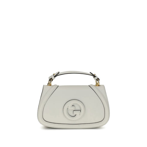 Gucci Blondie Handbag in White Calf Leather - Women’s