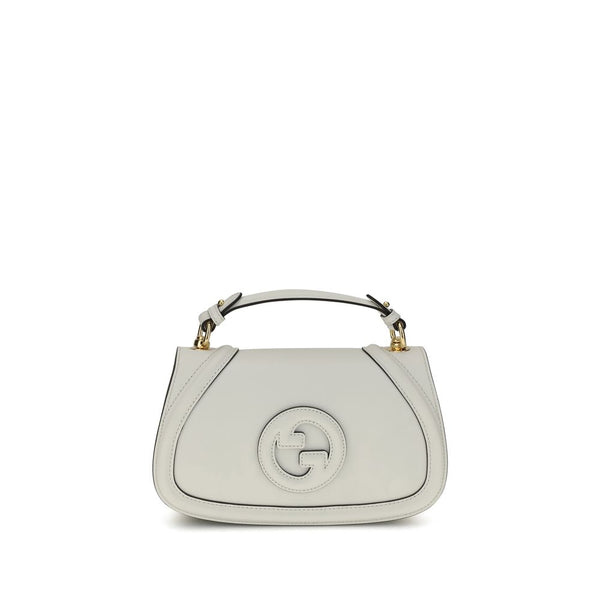 Gucci Blondie Handbag in White Calf Leather - Women’s