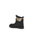 Burberry Marsh Stamp Black Rubber Ankle Boots for Women