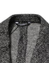 Dolce & Gabbana Black White Double Breasted Men Suit Blazer