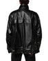 Dolce & Gabbana Black Polyester Logo Plaque Bomber Jacket