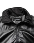 Dolce & Gabbana Black Polyester Logo Plaque Bomber Jacket