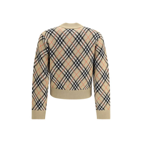 Burberry Check Cardigan