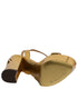 Dolce & Gabbana Gold Platform Keira Sandals | Women’s High Heels Shoes